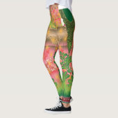 Spiegeldesign und einige Pflanze Leggings (Links)