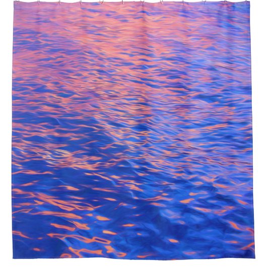 Spiegeldusche Duschvorhang (Vorderseite)