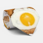 Spiegelei auf Toast-Krawatte Krawatte (Gerollt)