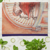 Spiegelei, der Weltmeister des Schwergewichts Geschirrtuch (Gefaltet)