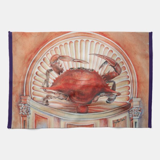 Spiegelei, der Weltmeister des Schwergewichts Geschirrtuch (Horizontal)