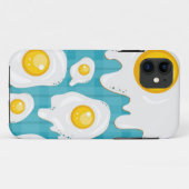 Spiegelei-Entwurf Case-Mate iPhone Hülle (Rückseite (Horizontal))