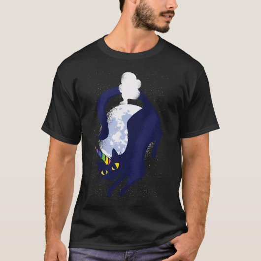 Spiegelei mit Totenkopf. T-Shirt (Vorderseite)