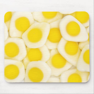 Spiegelei-Süßigkeitensmäusematte Mousepad