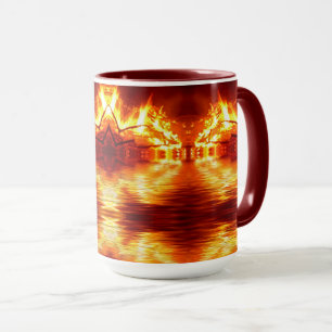 Spiegelfeuer Götter  Tasse