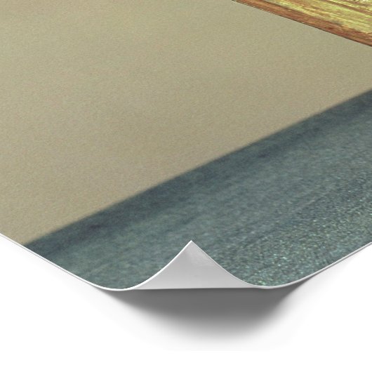 Spiegelgehäuse in Form eines Knöchels Poster (Ecke)