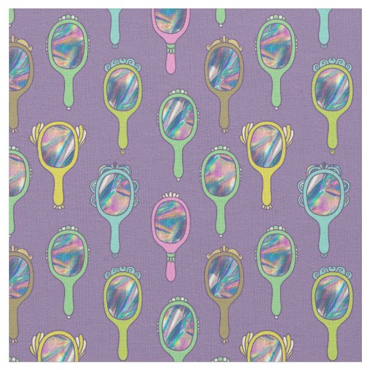 Spiegelgewebe Stoff (Nahaufnahme)