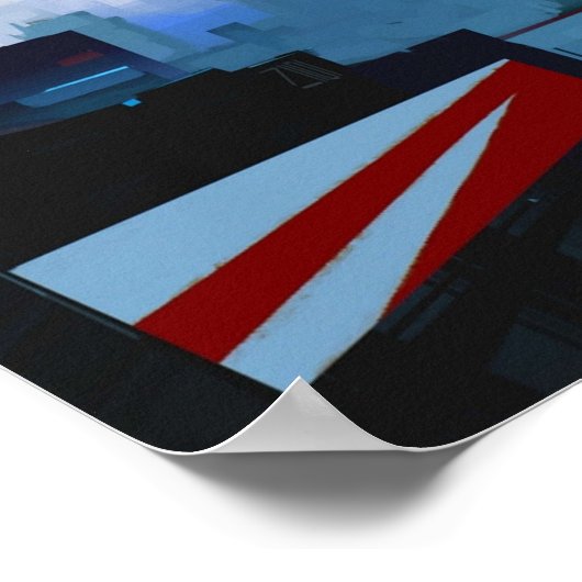 Spiegelkante Poster (Ecke)