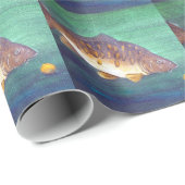 Spiegelkarpfen Geschenkpapier (Rolleneckpunkt)