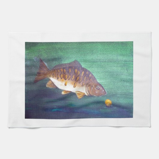 Spiegelkarpfen Küchentuch (Horizontal)