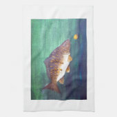 Spiegelkarpfen Küchentuch (Vertikal)