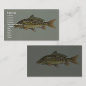 Spiegelkarpfen Visitenkarte (Vorne/Hinten)