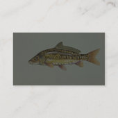 Spiegelkarpfen Visitenkarte (Rückseite)