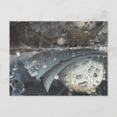 Spiegelkugeln Fraktal Postkarte (Vorderseite)