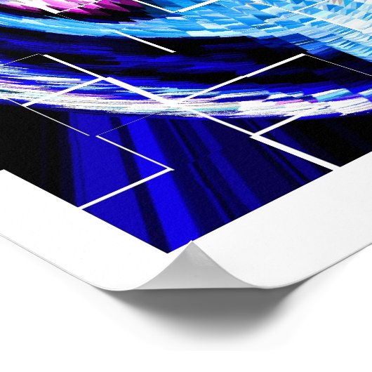 Spiegelkunst Poster (Ecke)