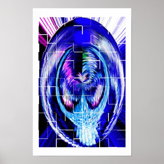 Spiegelkunst Poster (Vorne)