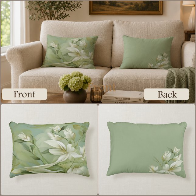 Spiegelmenschen Dekokissen (Mirror People Accent Pillow
(Front and Back))
