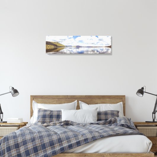 Spiegeln auf einem See bezaubernde Canvas Print Leinwanddruck (Insitu (Schlafzimmer))