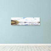 Spiegeln auf einem See bezaubernde Canvas Print Leinwanddruck (Insitu (Holzboden))