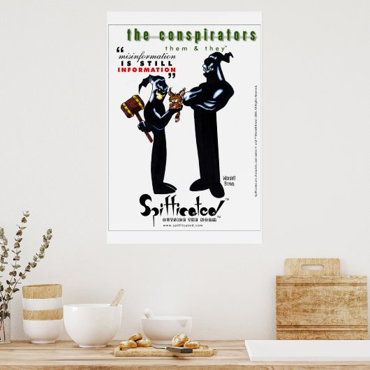 Spiegeln - Die Verschwörer Poster (Küche)