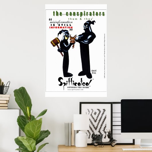 Spiegeln - Die Verschwörer Poster (Heimbüro)