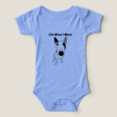 Spiegeln Sie das Pup Baby ein Stück (Design Vorderseite)