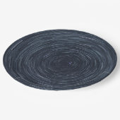 Spiegeln von Himmel (Sterne im Weltraum) Pappteller (Schrägansicht)