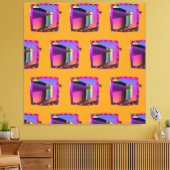 Spiegelnde Linsen Leinwanddruck (Insitu (Wohnzimmer))