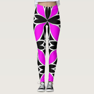 Spiegelndes Keltisch ( Flutterby Pink ) Leggings
