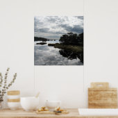 Spiegelreflektionen, Sarah Island, Tasmanie Poster (Küche)