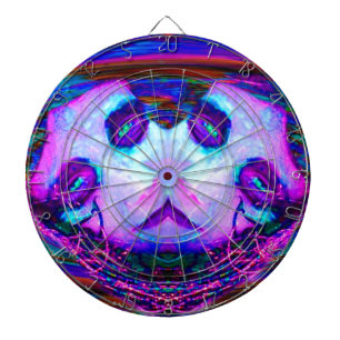 Spiegelreflexion Dartscheibe