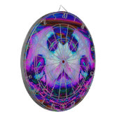 Spiegelreflexion Dartscheibe (Vorderseite Links)