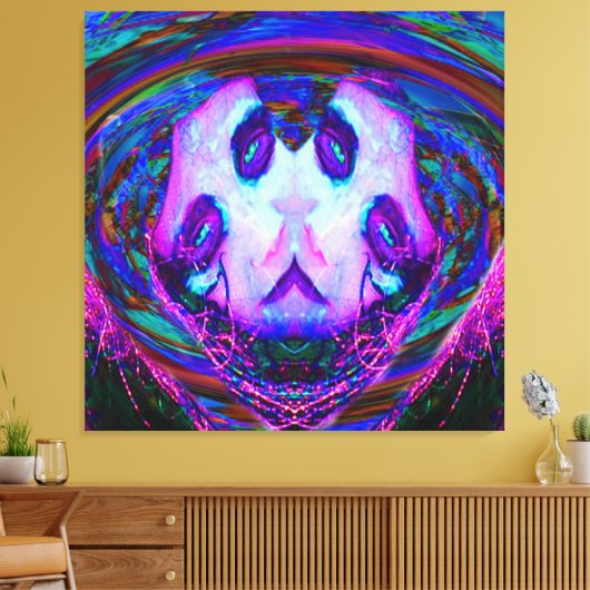 Spiegelreflexion Leinwanddruck (Insitu (Wohnzimmer))