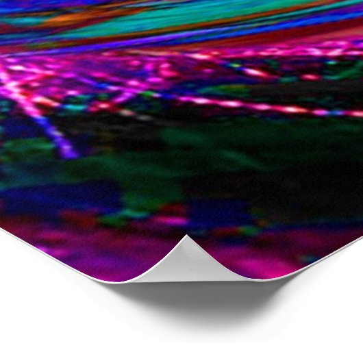 Spiegelreflexion Poster (Ecke)