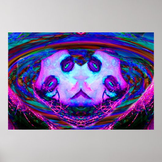 Spiegelreflexion Poster (Vorne)