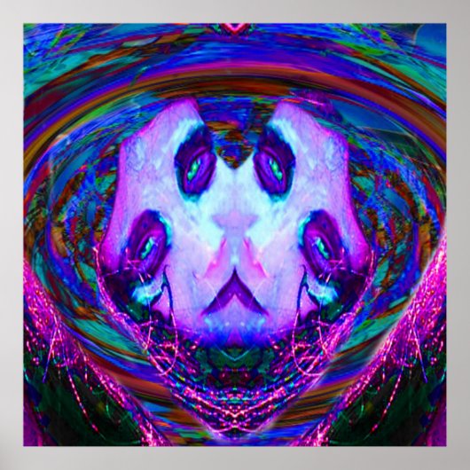 Spiegelreflexion Poster (Vorne)