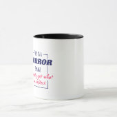 Spiegelreflexions-Mindset Motivationsdesign Tasse (Zentrum)