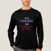 Spiegelreflexions-Mindset Motivationsdesign Tri-Blend Shirt (Vorderseite)
