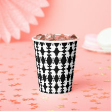 Spiegelrored Ghost Pattern Paper Cup