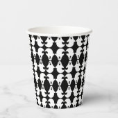 Spiegelrored Ghost Pattern Paper Cup Pappbecher (Rückseite)