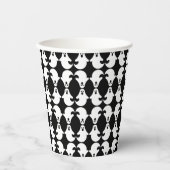 Spiegelrored Ghost Pattern Paper Cup Pappbecher (Vorderseite)