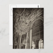Spiegelsaal, Château Versailles 1 Postkarte (Vorne/Hinten)