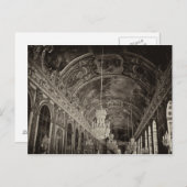 Spiegelsaal, Château Versailles 2 Postkarte (Vorne/Hinten)