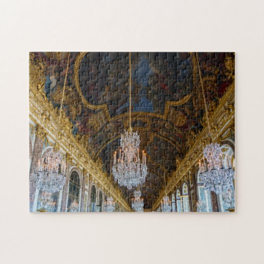Spiegelsaal im Schloss Versailles Puzzle (Horizontal)