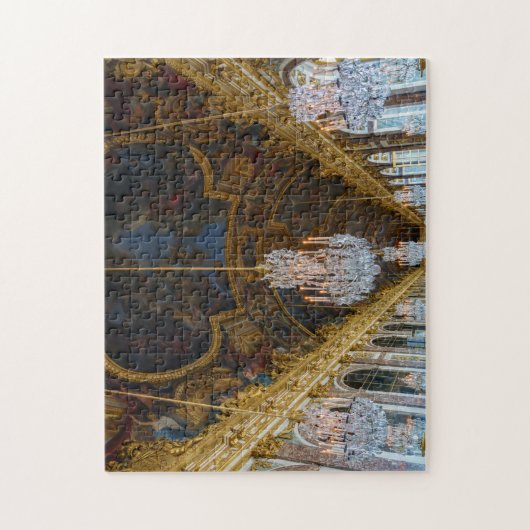 Spiegelsaal im Schloss Versailles Puzzle (Vertikal)