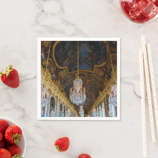 Spiegelsaal im Schloss Versailles Serviette (Beispiel)