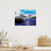 Spiegelsee Poster (Küche)