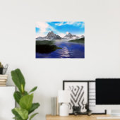 Spiegelsee Poster (Heimbüro)