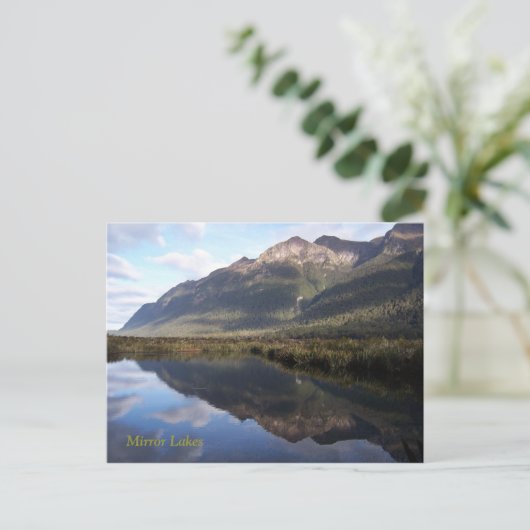 Spiegelseen Postkarte (Stehend Vorderseite)