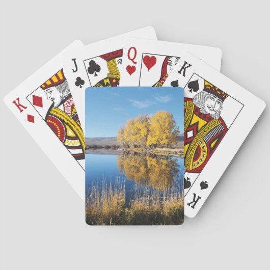 Spiegelteich Spielkarten (Rückseite)